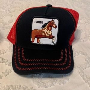 Horse trucker hat
